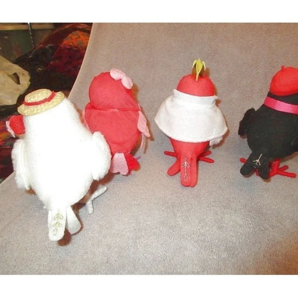 Featherly Friends Collectible Birds Target Set Of 6 Queenie Cherie Bloom Easter